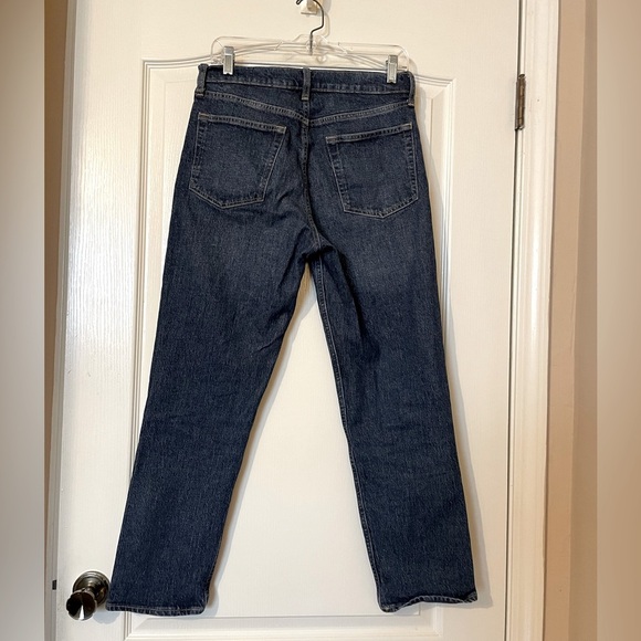 Gap Jeans Women's Size 28/6R Blue Cheeky Straight High-Rise Button Fly Casual - Picture 8 of 8